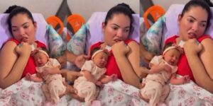 "This is why I can never ask a woman what she brings to the table" - Reactions, as a lady had a stroke after welcoming her new born baby (VIDEO)