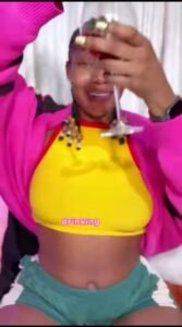 "Only Mercy Does Not Fake It"- Netizens React As Man Calls Out Tacha For Displaying Fake Champagne (VIDEO)