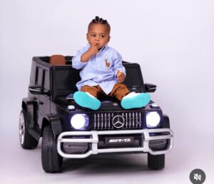 "My Your Life Be Filled With Love & Countless Blessings Son"- Chomzy Celebrates Her Step Child On His First Birthday (PHOTOS)