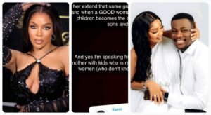 “I hope the women supporting Queen online extends same grace when other single moms are loved by their brothers and sons”- BBNaija’s Venita replies fan who prayed she gets a man just like her colleague, Queen, has done