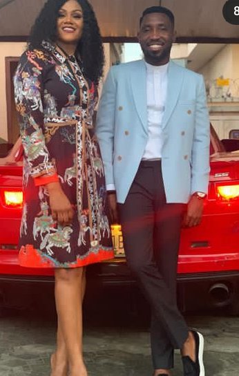 Timi Dakolo and his wife 