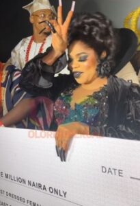 Women have no choice than to accept me as one of them - Bobrisky says, as she explains how she won Best Dressed Female (VIDEO)