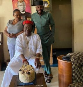 Bbnaija Host, Ebuka Obi Uchendu Excited As Parents Mark 55th Wedding Anniversary