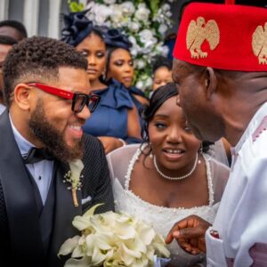 Photos from the wedding of Governor Sanwo-Olu’s daughter