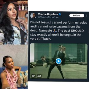 "The Past Should Stay Exactly Where It Belongs..In The Very Stiff Back"- Venita Writes As Vee Tweets About A Person Who Is A F00l At 40 (DETAILS)