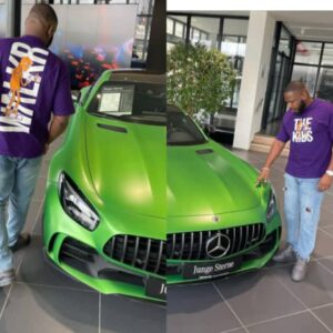 BBNaija Frodd Splash Millions On A New Mercedes Benz