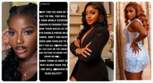 Stephanie Reginald, sister of Entreprenuer/Influencer, Ama Reginald has come out to debunk rumours about her sister snatching Hilda Baci's boyfriend.