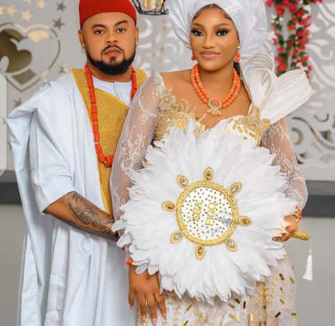 "Give The Child Back To His Mother"- Netizens Continue To Drag Chomzy & Husband As They Share New Video With First Wife's Son