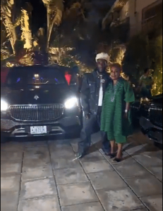 Burna boy and his mother