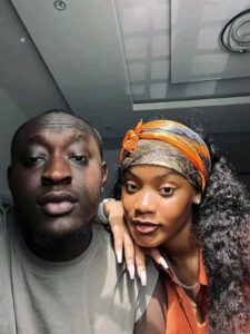 Carter Efe and his girlfriend, Emmanuella