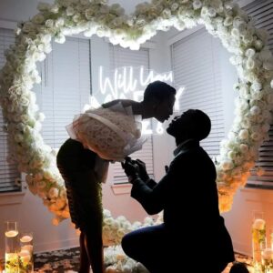 Content Creator, Taye 9ja Engaged His Author Girlfriend, Toni Tone (PHOTOS)