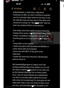 "Someone Is Blackmailing Me With My Husband’s Private Video"- Egungun's Wife Cries Out (DETAILS)