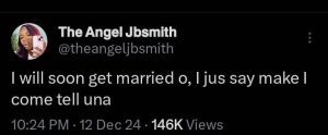 BBNaija Star, Angel Smith Announces Wedding Plans Following Br£@kup With Soma (Details)