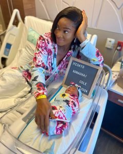 "My Joy Is Complete"- Actress Wofai Fada and Husband Welcome Their First Child (PHOTOS/VIDEO)