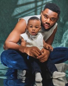 "My Answered Prayer, My Sonshine...I Wished For This Before 30"- Actor Somadina Adinma Reveals His Son, Dinobi (PHOTOS)