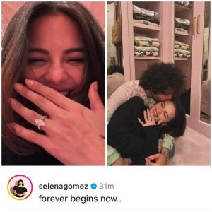 "Forever Begins Now" Selena Gomez and Benny Blanco Are Engaged