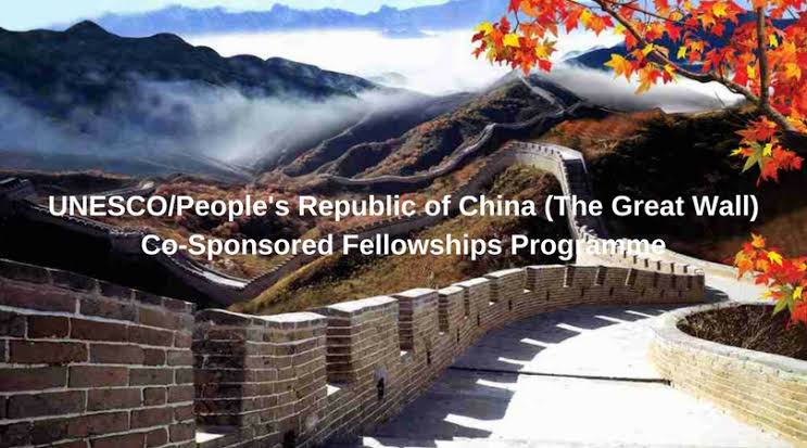 UNESCO Great Wall Scholarship 2024/25