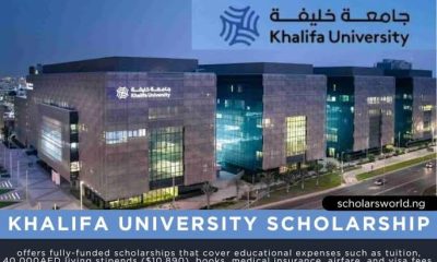 Khalifa University Graduate Scholarship