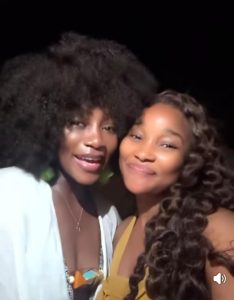 "I'll Keep Making You Proud" - Actress Sandra Okunzuwa Shares Excitement After Meeting Genevieve Nnaji (Video/Photos)