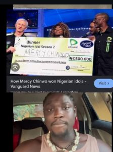 I’m very disappointed in Mercy Chinwo — Activist Verydarkman says as he releases sh0cking evidence amid her dispute with her ex-Label boss, Eezee Tee 