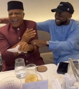 “I am Igbo by blood” — Davido replies a man who told him to avoid Igbos, just hours after flying in Legendary singer, Bright Chimezie