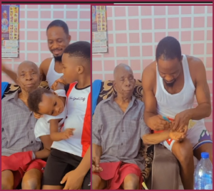 “Adieu Father and Son” — Late actor, Junior Pope’s wife pens heartfelt tribute after double tragedy, losing her husband and father-in-law within a year