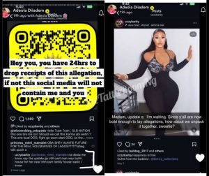 "That mansion you are all seeing? every brick is my MONEY, I double dare anyone to come forward and take credit for what ...." - Diiadem Adeola Says As She Calls Out A Female Netizen For Commenting That Her New House Might Have Been Built By A Certain Sugar Daddy