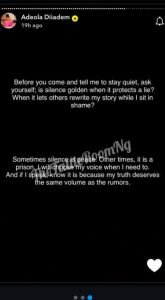 "That mansion you are all seeing? every brick is my MONEY, I double dare anyone to come forward and take credit for what ...." - Diiadem Adeola Says As She Calls Out A Female Netizen For Commenting That Her New House Might Have Been Built By A Certain Sugar Daddy