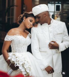 "My heart is full, I didn't expect a car knowing how much you have spent on the wedding so far" - Priscilla Ojo Pens Heartfelt Appreciation To Her Husband, Juma Jux After Range Rover Gift (VIDEO)